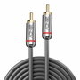 Lindy Cable de Audio Digital Phono Cromo Line 1 m Antracita