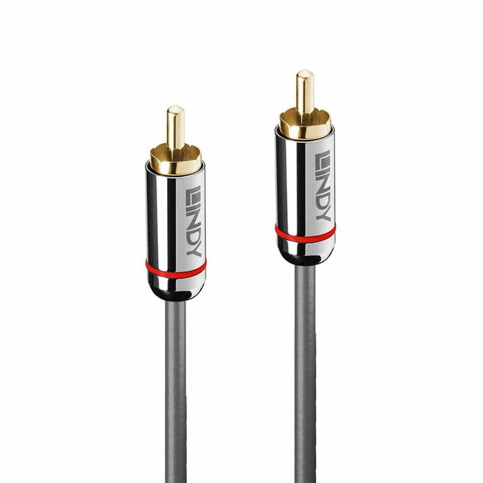 Lindy Cable de Audio Digital Phono Cromo Line 1 m Antracita Lindy Cable de Audio Digital Phono Cromo Line 1 m Antracita