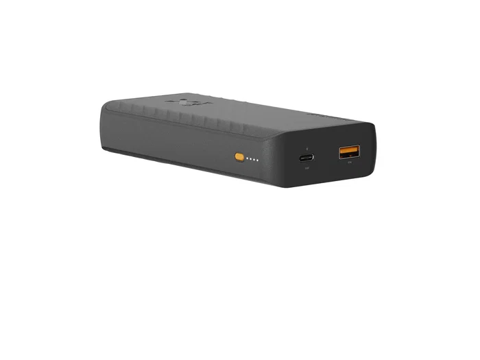 Xtorm Go2 Power Bank 20000mAh 15W Fast Charge USB-C y USB-A Negro Carbón - Batería Portátil Recargable Sostenible