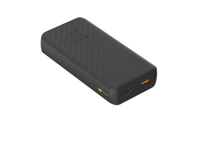Xtorm Go2 Power Bank 20000mAh 15W Fast Charge USB-C y USB-A Negro Carbón - Batería Portátil Recargable Sostenible