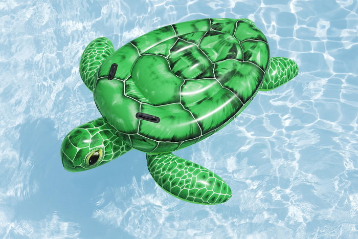Bestway Figura Hinchable Tortuga con Asas 150x145 cm +3 Años Playa y Piscina 41524