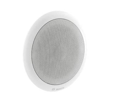 Bosch LC1-CMR Altavoz de Techo o Pared de 1 vía, Alámbrico, 6 W, Blanco, 833 Ω, Frecuencia 85-20000 Hz