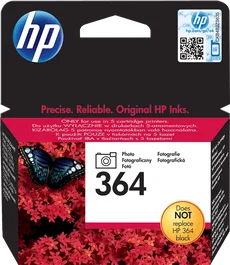 HP Cartucho de tinta negra fotográfica 364 Original HP CB317EE