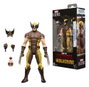 Hasbro Marvel Legends Series Deadpool & Wolverine - Wolverine (Brown Suit) Figura de 15 cm con Múltiples Accesorios y Articulación, Coleccionable