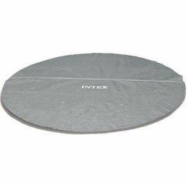 Intex Cubierta de Burbujas Reforzada para Piscinas Redonda Ø 4,27 m Gris