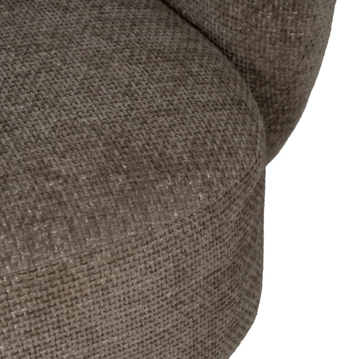 Sillón Beige Tejido Salón 78 X 79 X 77 cm