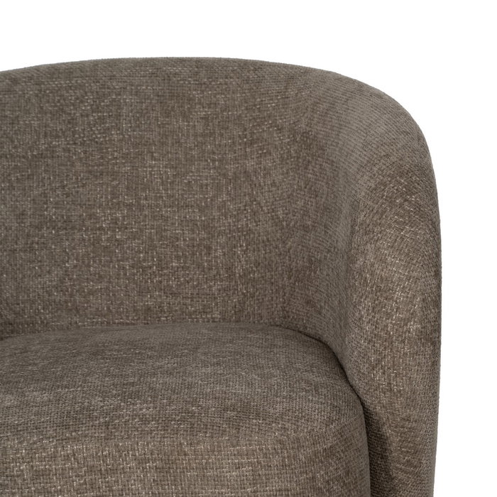 Sillón Beige Tejido Salón 78 X 79 X 77 cm