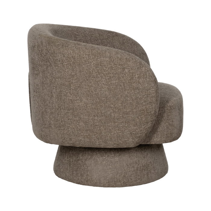 Sillón Beige Tejido Salón 78 X 79 X 77 cm