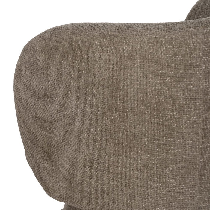 Sillón Beige Tejido Salón 78 X 79 X 77 cm