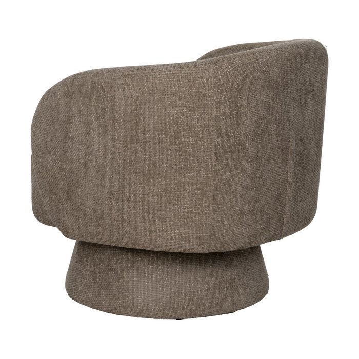 Sillón Beige Tejido Salón 78 X 79 X 77 cm