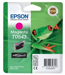 Cartucho Inkjet Epson T054340 Stylus Photo R800/1800 Magenta