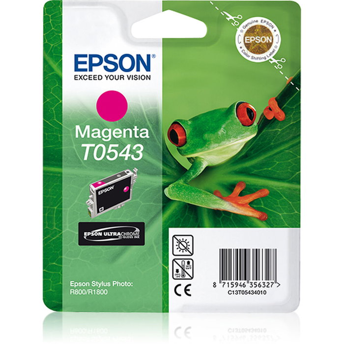 EPSON Cartucho de tinta T054340 Magenta para Stylus Photo R800/1800
