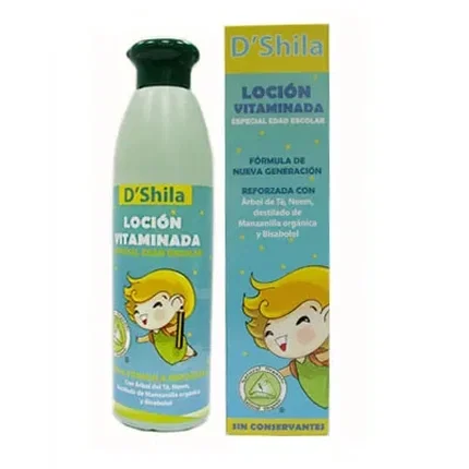 DSHILA Loción Vitaminada Edad Escolar 250ml DSHILA Loción Vitaminada Edad Escolar 250ml