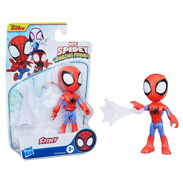 HASBRO Figura Spidey Marvel 10cm con Accesorios