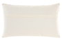 DKD Home Decor India 24 Cojín Boho Beige Algodón 30 x 50 cm (2 Unidades) Bordado a Mano