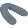 Beaba Big Flopsy Almohada de Maternidad Flor de Algodón Gris Mineral - AABUX79155