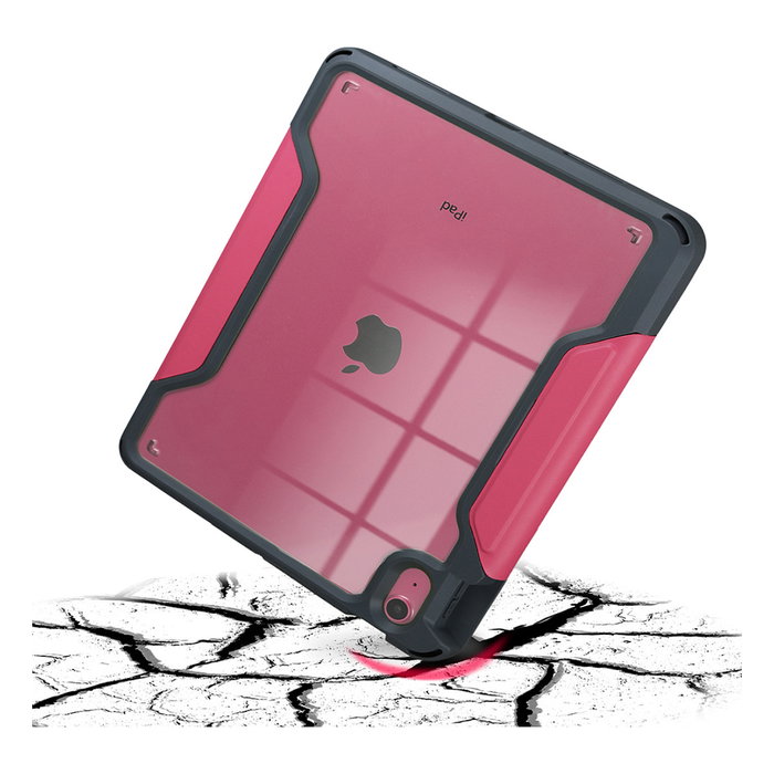 DEQSTER Rugged MAX Case para Apple iPad 10.9 pulgadas (10.ª Gen.), Rosa