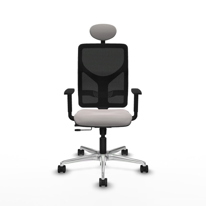 PIQUERAS Y CRESPO Silla de oficina Motilla con mecanismo Sincro/Traslack Blanco y Negro PIQUERAS Y CRESPO Silla de oficina Motilla con mecanismo Sincro/Traslack Blanco y Negro