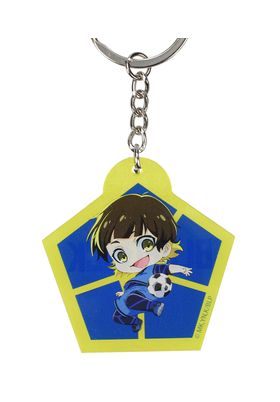 Meguru Rachira Chibi Llavero Acrílico Blue Lock
