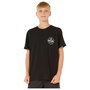 Camiseta de Manga Corta Infantil Rip Curl Staple Negro 3-4 Años