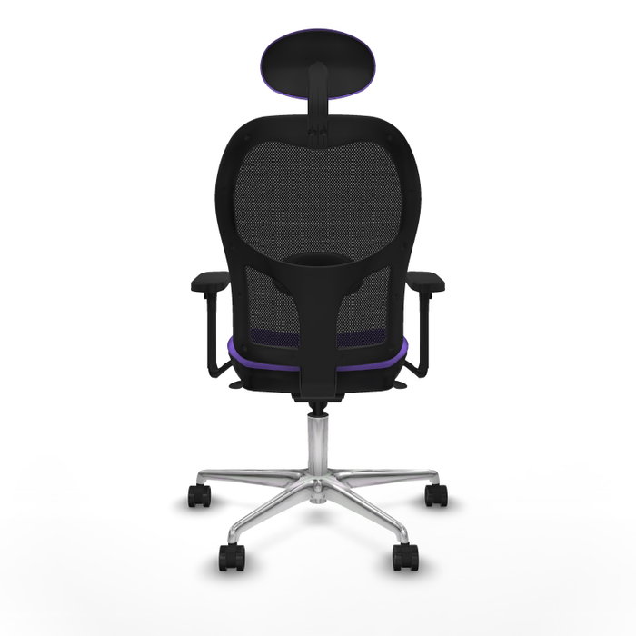 PIQUERAS Y CRESPO Silla de oficina Jorquera Lila y Negro PIQUERAS Y CRESPO Silla de oficina Jorquera Lila y Negro