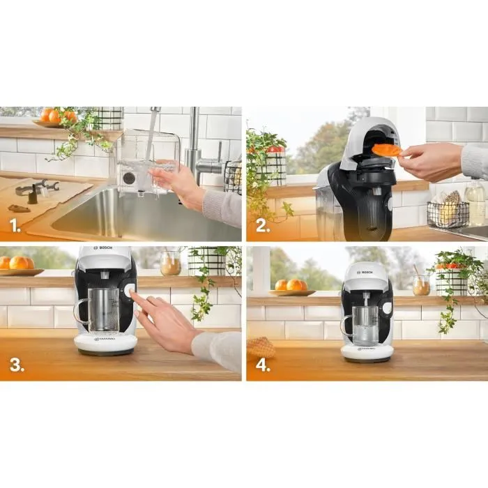 Bosch BOS4242005472000 Cafetera multibebidas TASSIMO T11 Style blanca 1400 W Bosch BOS4242005472000 Cafetera multibebidas TASSIMO T11 Style blanca 1400 W