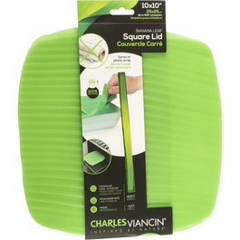 Charles Viancin Banana Leaf Tapa de Silicona 25x25 cm Verde