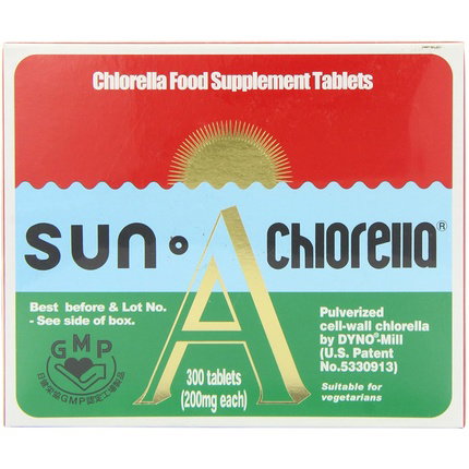 SUN CHLORELLA Chlorella 300 comprimidos de 200 mg