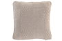 DKD Home Decor Cojín de Punto Beige 45x45 cm