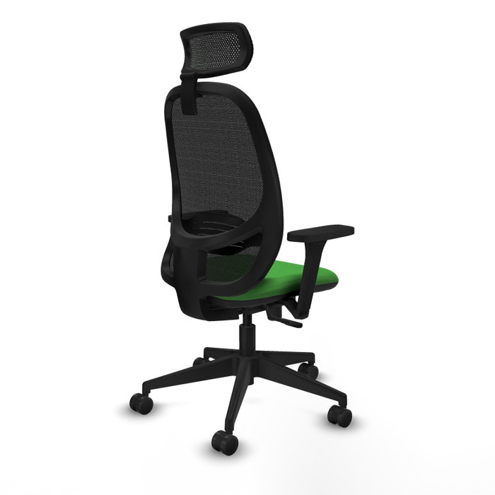 PIQUERAS Y CRESPO Silla de oficina Cilanco Verde y Negro PIQUERAS Y CRESPO Silla de oficina Cilanco Verde y Negro