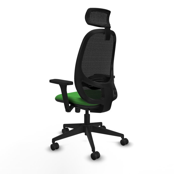 PIQUERAS Y CRESPO Silla de oficina Cilanco Verde y Negro PIQUERAS Y CRESPO Silla de oficina Cilanco Verde y Negro
