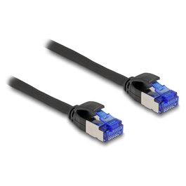 DeLOCK Cable de red RJ45 Cat.6A S/FTP Slim 3 m Negro
