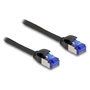 DeLOCK Cable de red RJ45 Cat.6A S/FTP Slim 3 m Negro