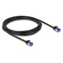 DeLOCK Cable de red RJ45 Cat.6A S/FTP Slim 3 m Negro