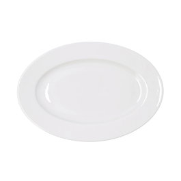 Bandeja Oval Porcelana Serenity Hydrozero Bidasoa 30 cm