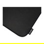 LogiLink ID0195 Alfombrilla de Ratón Gaming, Bordes Rematados, 25x22 cm, Negro, Base Antideslizante