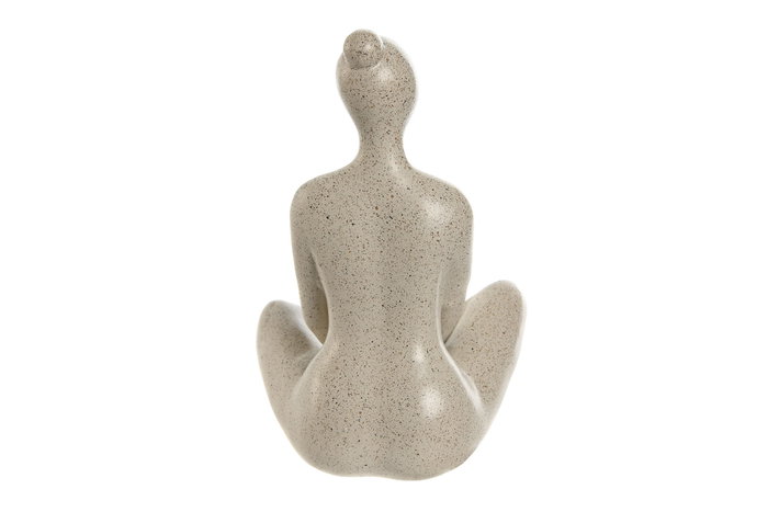 DKD Home Decor Figura de Resina Yoga Surtida Marfil
