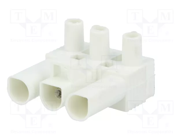 BM GROUP Bloque de Bornas Desmontable Blanco 16A