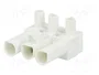 BM GROUP Bloque de Bornas Desmontable Blanco 16A