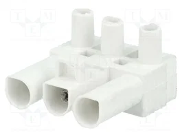 BM GROUP Bloque de Bornas Desmontable Blanco 16A