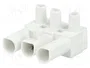 BM GROUP Bloque de Bornas Desmontable Blanco 16A