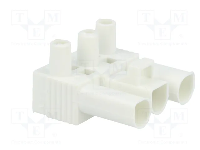 BM GROUP Bloque de Bornas Desmontable Blanco 16A