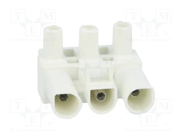 BM GROUP Bloque de Bornas Desmontable Blanco 16A