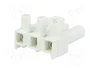 BM GROUP Bloque de Bornas Desmontable Blanco 16A