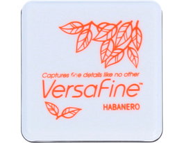 Tsukineko Versafine Chile habanero 33x33mm