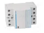 HAGER Contactor ESC 4-polar de instalación 63A 230VAC NO x4
