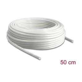 DeLOCK Manguera neumática 12 x 8 mm, 50 m, blanco