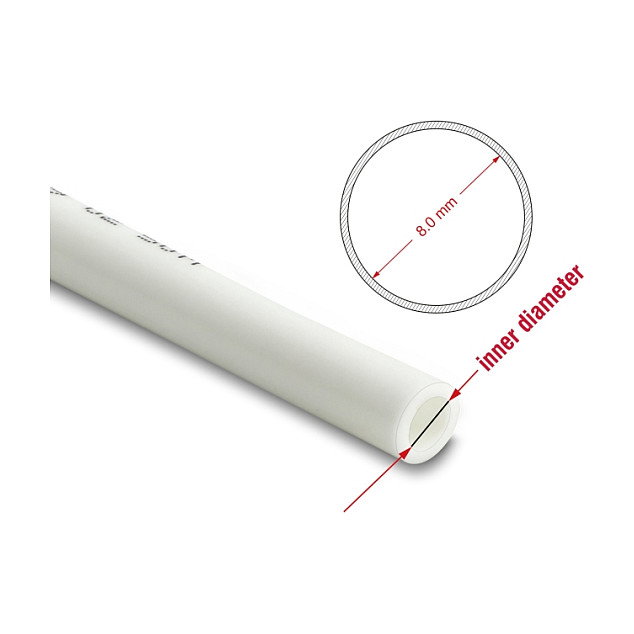 DeLOCK Manguera neumática 12 x 8 mm, 50 m, blanco