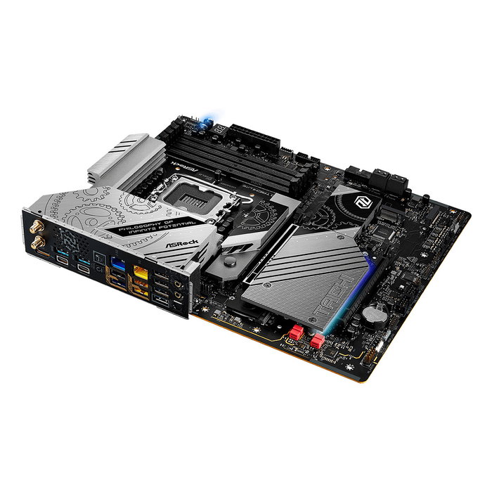 ASRock Z890 TAICHI Lite Placa Base ATX Intel LGA 1851 Z890 para Intel Core Ultra Series 2, WiFi 7, Bluetooth 5.4, 6x M.2, DDR5 9600MHz, 2.5GbE