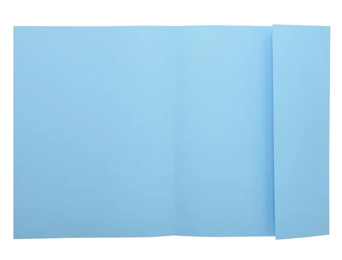 Exacompta Subcarpeta Nature Future DIN A4 Azul con Solapa Interior, Cartulina 160 g/m², Certificado PEFC